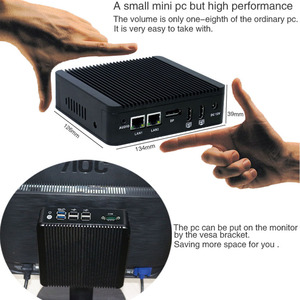 Cheap Barebone System Thin Client <strong>Computer</strong> Price 2 Hd-mi In-tel N3700 Fanless Industrial Mini Pc <strong>Computer</strong> with Serial Port - Product Image 2
