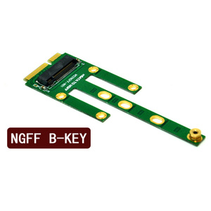 อะแดปเตอร์แปลง MSATA เป็น M.2 NGFF,อะแดปเตอร์แปลงการ์ด6.0กิกะไบต์/วินาที NGFF M.2 SATA-Bus SSD B Key เป็น MSATA Male Riser M.2อะแดปเตอร์สำหรับ2230-2280 M2 SSD - Product Image 6