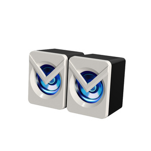 Altavoces de ordenador con cable USB, sistema de sonido envolvente, altavoces LED para PC, graves para juegos, con cable USB para ordenador de escritorio portátil - Product Image 2