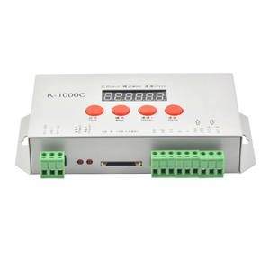 Controller Pixel LED K-1000C originale ws2812 K1000C SPI 2048 Pixel programmabile DMX DMX512 ws2811 scheda SD Pixel Controller LED - Product Image 3