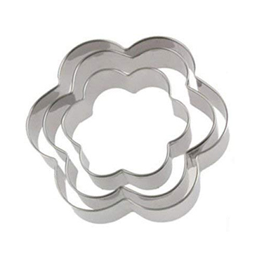 Forme de fleur d'argent