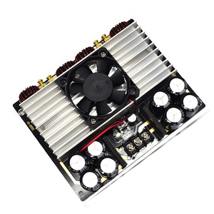 Neue TDA8954TH 420W + 420W Dual-Core-Zweikanal-Clasee AD Digital-Audio-Verstärker platine mit Lüfter-Verstärker E4-005