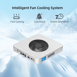 De pequeño Factor de forma PC Core i5 4200U 4K HTPC VGA USB WiFi Gigabit Ethernet Linux Win10 Oficina Mini computadora - Product Image 5
