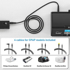 DC 12V 24V CPAP Cargador de coche Voltaje ajustable Adaptador de cargador de coche de uso generalizado con salida USB C USB A para dispositivos inteligentes de teléfono - Product Image 6