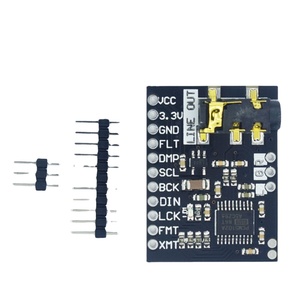 For <strong>Raspberry</strong> <strong>Pi</strong> PHAT Sound Card I2S Interface PCM5102 DAC Module 24-bit <strong>Audio</strong> Board With Stereo Jack Beyond ES9023 PCM1794