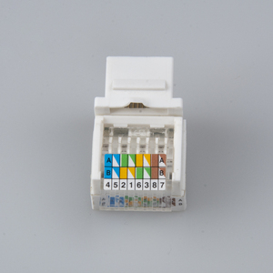 Rj45 6类网络6类梯形插孔无工具90度UTP无屏蔽模块化插孔 - Product Image 3