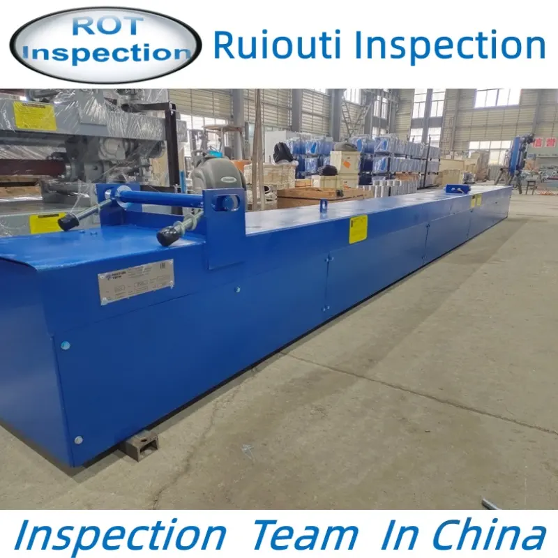 Zhuji and Qingdao Dust blower quality control testing equipment check professional inspector check in China