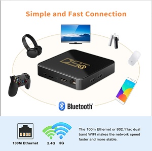 D9QproATV Quad Core <strong>Android</strong> Box 4K Network TV Set-Top Box with for Bluetooth Manufacturers' Cross-Border Foreign Trade TV Player