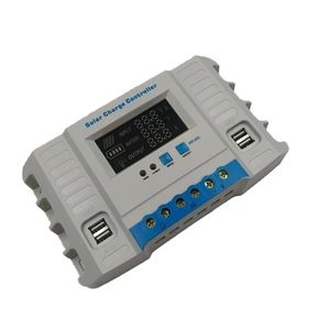 Контроллер солнечного заряда 60A PWM 10A 20A 30A 40A 50A 12v/24v 4USB выход 5V/2A выключенный контроллер солнечного зарядного устройства - Product Image 6