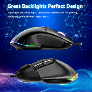 メーカー売れ筋プライベートラベル血まみれのラトン有線軽量ハニカムコンピューターゲーミングマウスゲーマーUsbデスクトップRGB