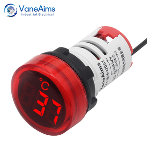 VaneAims <strong>LED</strong> Digital <strong>Temperature</strong> Meter FXB16-22DST AC24-220V <strong>Temperature</strong> <strong>Display</strong> Indicator - Product Image 2