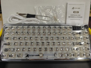 K75 Transparent <strong>Customized</strong> Mechanical <strong>Keyboard</strong> 81 <strong>Keys</strong> RGB Hotswap Dual ISSP Type-C Wired Gaming <strong>Keyboards</strong> for <strong>Computer</strong> PC - Product Image 3