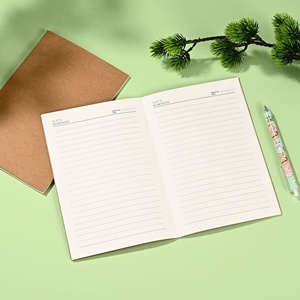Blocco note personalizzato in carta Kraft retrò B5 Notebook 60 pagine interne per cucire i compiti degli studenti libro di esercizi fabbrica all'ingrosso A6 A7 - Product Image 4