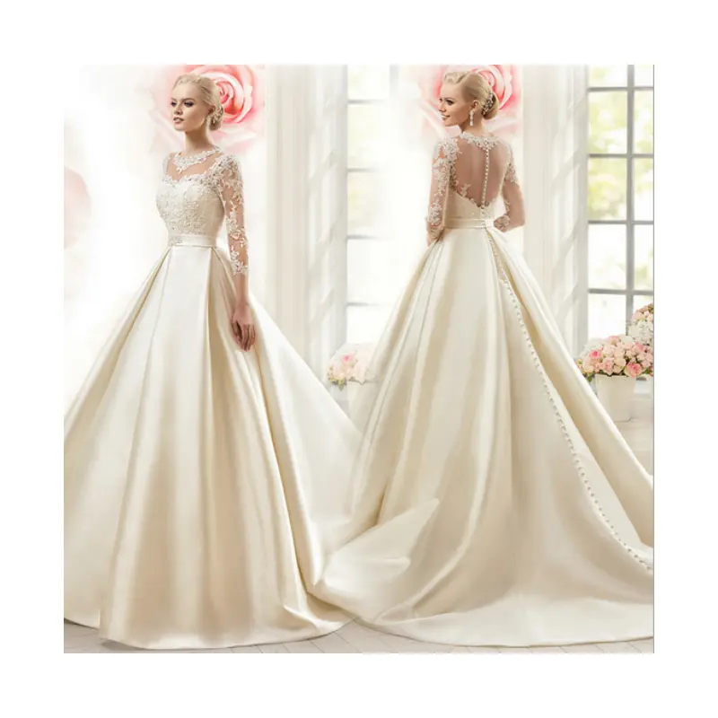 2024 New Materials ODM OEM wedding dress 2024 wedding dresses muslim