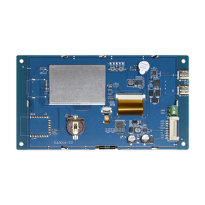 5インチUART HMIシリアルポートRS232 Rs485 TTLインターフェース容量性タッチスクリーンLCDディスプレイモジュール800*480解像度 - Product Image 1
