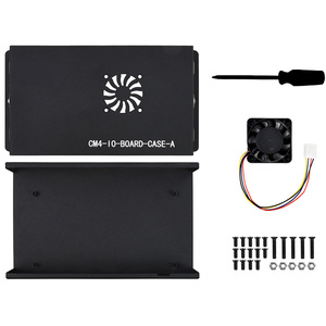 Scatola di metallo 44042 (A) per Raspberry Pi Compute modulo 4 IO Board con ventola di raffreddamento moduli sensore e kit per l'elettronica - Product Image 1