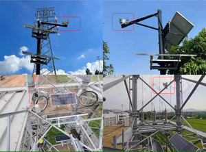 Thermal Imaging Camera for Boat/Ship Long Distance Multi-Sensor Monitor with Pan-Tilt <strong>Function</strong> Built-in Siren Mic - Product Image 5