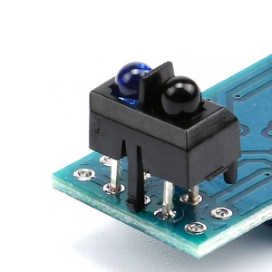 TCRT5000 IR Sensor de reflectancia infrarroja Módulo de evitación de obstáculos Sensor de rastreo Módulo de rastreo para Arduino Diy Kit