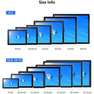แผงหน้าจอสัมผัสอุตสาหกรรมขนาด19นิ้ว10มม. กันน้ำได้ IP65 WIN7/8/10 /11สไตล์เดสก์ท็อปแบบไม่มีพัดลมคอมพิวเตอร์ทุกเครื่อง - Product Image 5