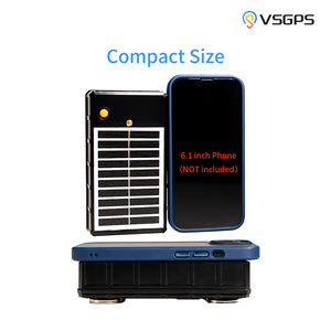 Vận chuyển container và thuyền đánh cá năng lượng mặt trời Powered 10000mAh Pin IP67 không thấm nước thời gian thực theo dõi định vị 4 gam <span class=keywords><strong>GPS</strong></span> Tracker - Product Image 2