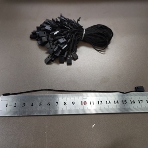 Snap Lock Bullet Head Seal <strong>String</strong> Cotton Slings HangTag <strong>String</strong> <strong>Loop</strong> for Garment - Product Image 4