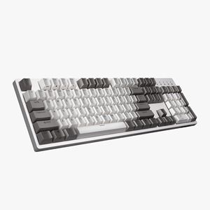 DURGOD K310 (blanco natural) Teclado mecánico de 104 teclas, intercambio en caliente, teclado para juegos - Product Image 2