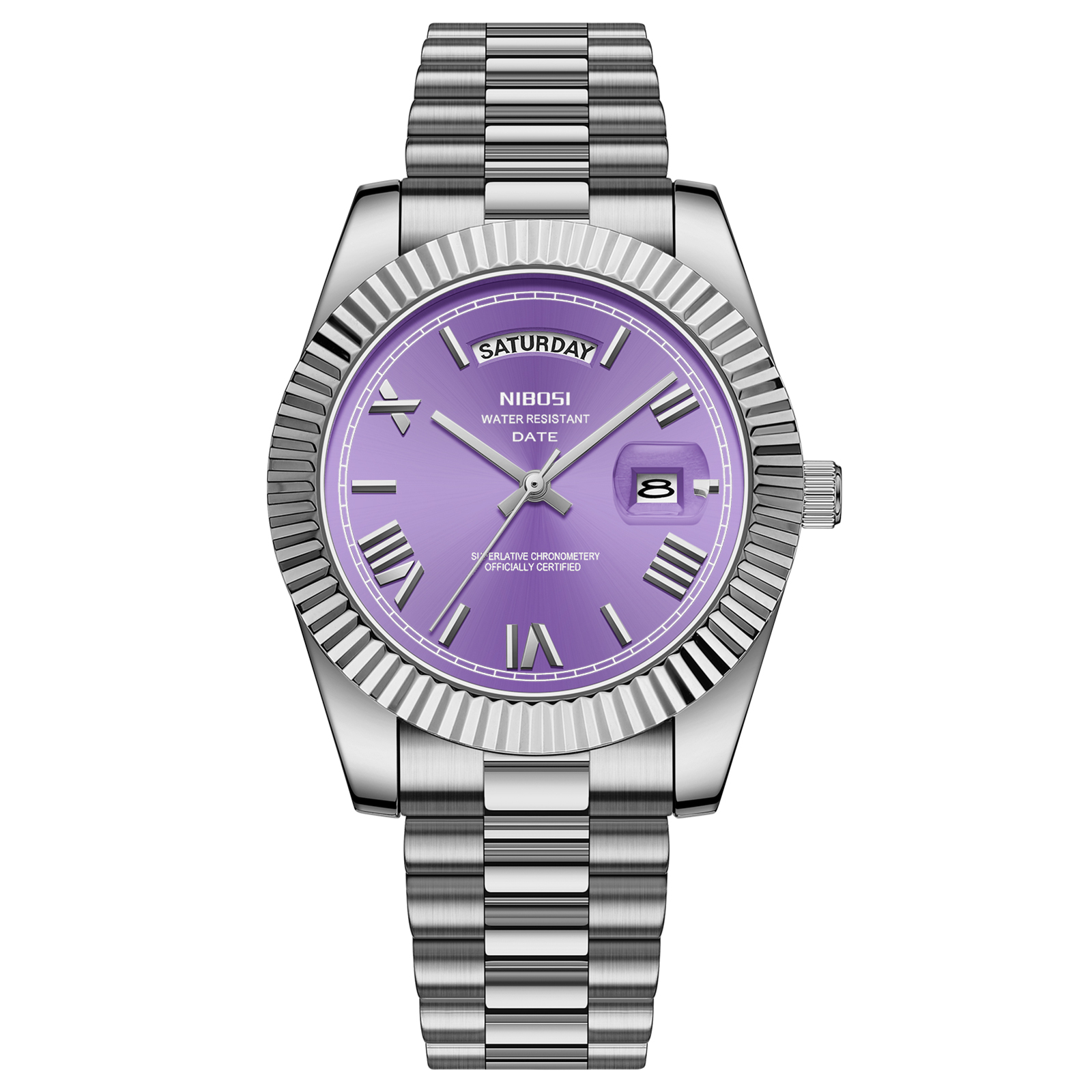 Silver purple (with box)