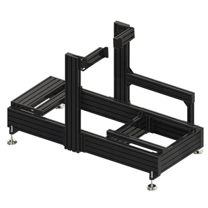Nuovo Design Sim Racing Cockpit gioco simulatore di guida in alluminio gioco di simulazione sedile semplice ed economico 4040 4080 Sim Racing - Product Image 3