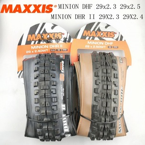 MAXXIS MINION DHF DHR II 26x2.3/2.4/2.5 27.5x2.3/2.4/2. 6 29x2. 5/2. 5 3C EXO TR Bicicletas MTB bisiklet TUBELESS lastik lastik - Product Image 2