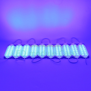 Mavi renk led 2835 modülü, yanıp sönen açık led modül enjeksiyon, IP65 araba yan ışık dekorasyonu 24v 12v flaş led ışık modülü - Product Image 3