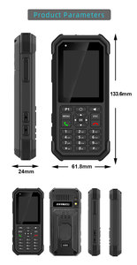 Anysecu 4G mới A960 2.4inch android8.1 2800mAh A960 1GB + 8GB Làm việc với realptt/zello A960 với GPS đài phát thanh - Product Image 5