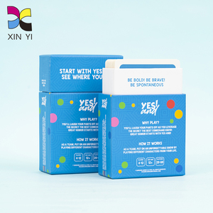 Toptan özel baskılı parti eğlenceli soru kart oyunu fabrika-en iyi kağıt konuşma kart oyunu baskı - Product Image 1