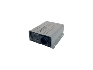 E-LION DC <strong>12V</strong> to AC <strong>220V</strong> 50Hz with LCD Display Dual Sockets Type C and USB <strong>Output</strong> 500W Pure Sine Wave Inverter - Product Image 2