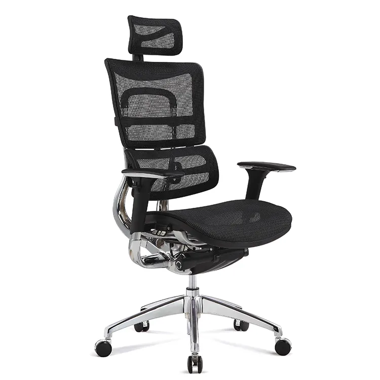 Wholesale Factory Furniture Office Hotel School Space Mesh Chair Office Ergonomic Chair for Commercial