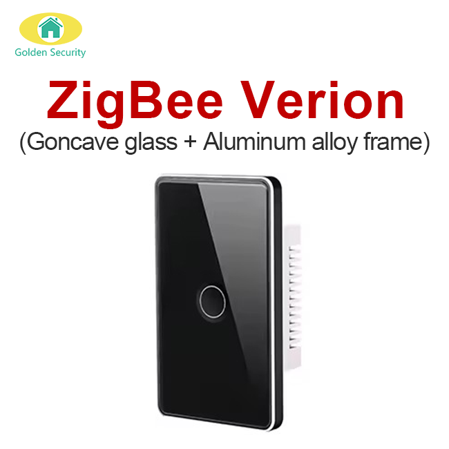 US 1 Gang Black Zigbee