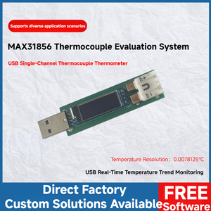 Usb תצוגה דיגיטלית תרמוקouple רכישת נתונים מודול k/t/s/j/j/b/e/recorded טמפרטורה ראש משוריין