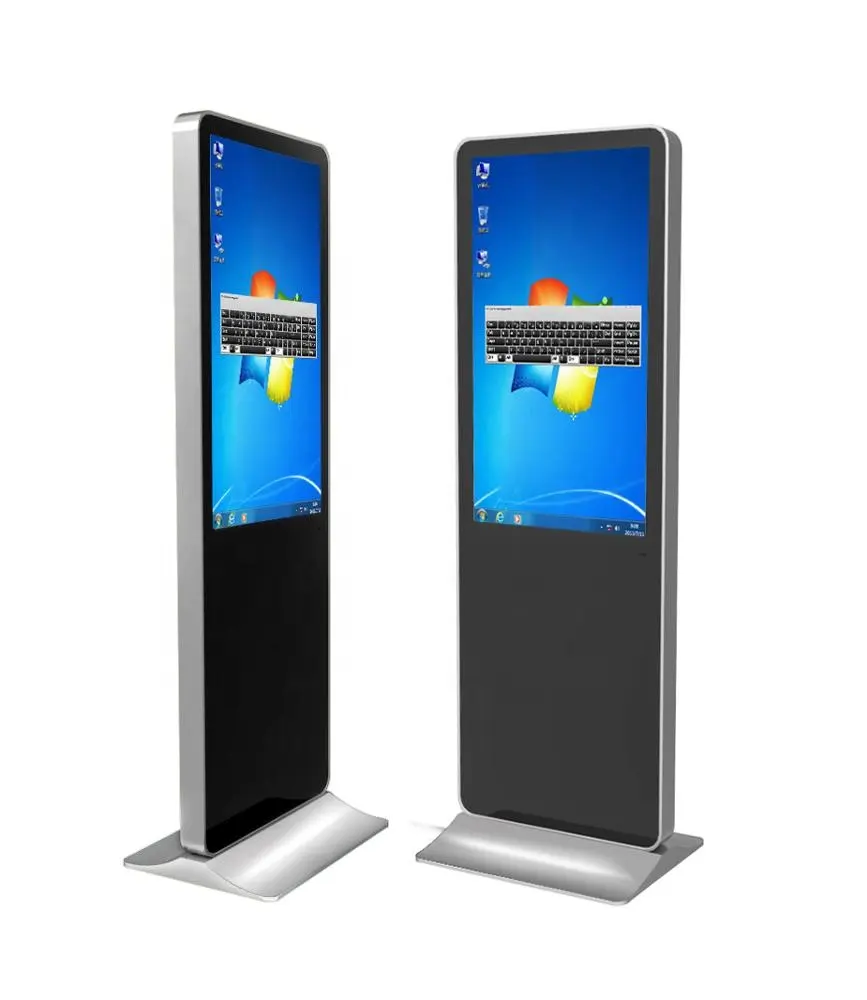 43 "LED Boden stehend Touchscreen Gaming PC Computer