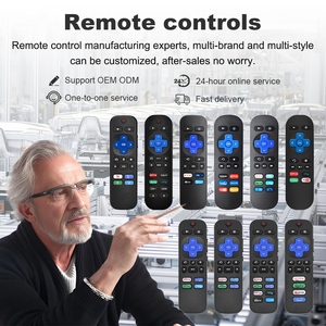 Factory Price Wholesale 16 Keys Universal Remote Replacement Remote Control for <strong>Roku</strong> Express 1 2 3 <strong>4</strong> NOT for Stick or Smart TV