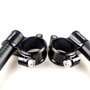 ユニバーサルレーシングアジャスタブルCNC3741 43 48 50 52 51 53MM 7/8 "モーターサイクルレーシングクリップオンフォークチューブレーシングクリップオンハンドルバー - Product Image 4
