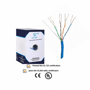 Ağ kararlı hızlı açık UTP/FTP/SFTP kedi 6A kablo CAT5E Cat6 305m dış ağ kablosu Cat6 ile CE UL sertifikaları var - Product Image 1