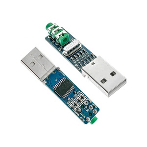 Mini-USB Mini-DAC Entschlüsselungstafel PCM2704 Tonkarte analoge Stromversorgung 5 V Stromversorgung - Product Image 5