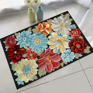 现代设计最低价格毛坯升华门垫防滑地垫前门垫3d家居门垫 - Product Image 3