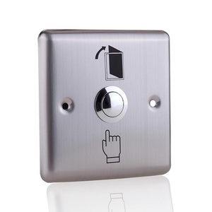 Metal Stainless Switch Door <strong>Exit</strong> <strong>Button</strong> <strong>Push</strong> to <strong>Open</strong> Home Release <strong>Button</strong> with LED Light for Access Control Lock System NO/COM - Product Image 3