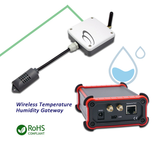 Real Time Wireless Alarm Temperature and <strong>Humidity</strong> Rf Transmitter Monitor <strong>Sensor</strong> for Alarm - Product Image 1