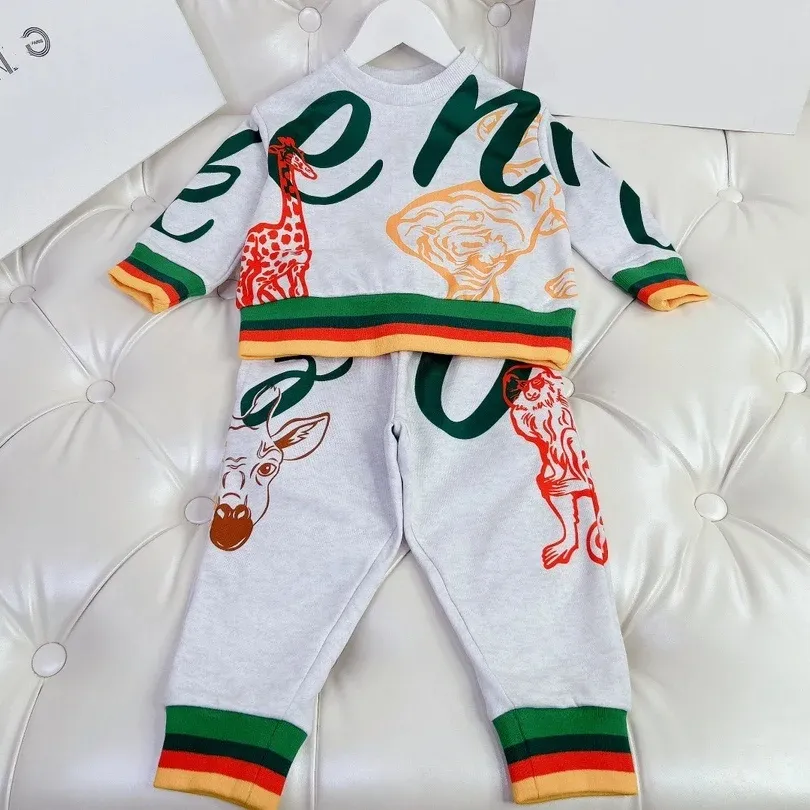 Factory Custom Kid Clothing Sets Fashion Hight Quality Luxury Famous Brands Kids Suits Clothes For Children