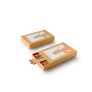 กล่องไม้ขีดแบบกำหนดเองไม้ยาวจับคู่กับกล่องไม้ขีดแบบกำหนดเองสำหรับเทียน - Product Image 4