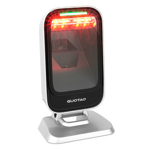 GUOTAO Original Brand Factory Sales P93 2D <strong>QR</strong> <strong>Code</strong> Desktop Barcode Scanner OEM Barcode Scanner with Custom Logo - Product Image 2