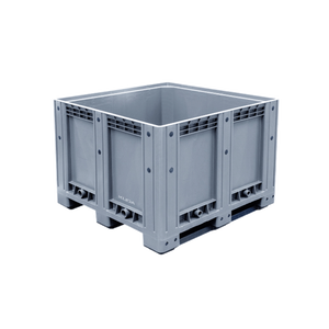 Kuda 1111a-fbkbx nhựa Pallet hộp Stackable đóng Pallet hộp nhiệm vụ nặng nề rắn ngành công nghiệp nhựa container cho lưu trữ <span class=keywords><strong>1.1x1.1m</strong></span> - Product Image 6