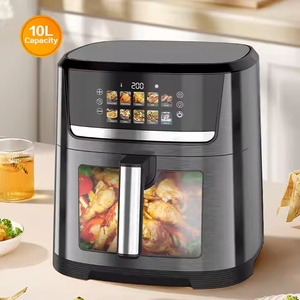 Friggitrice ad aria con Touch Screen digitale elettrica intelligente visiva dell'elettrodomestico con riscaldamento doppio su e giù - Product Image 5