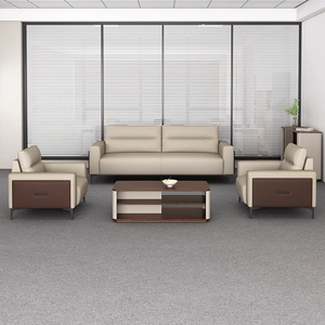 Văn phòng hiện đại tiếp nhận sofa Set kim loại cơ sở cho khách sạn trường học bệnh viện nội thất văn phòng - Product Image 2